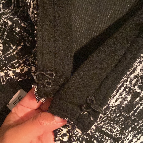 Joseph Ribkoff tweed-look blazer-jacket size 2 - Picture 7 of 7